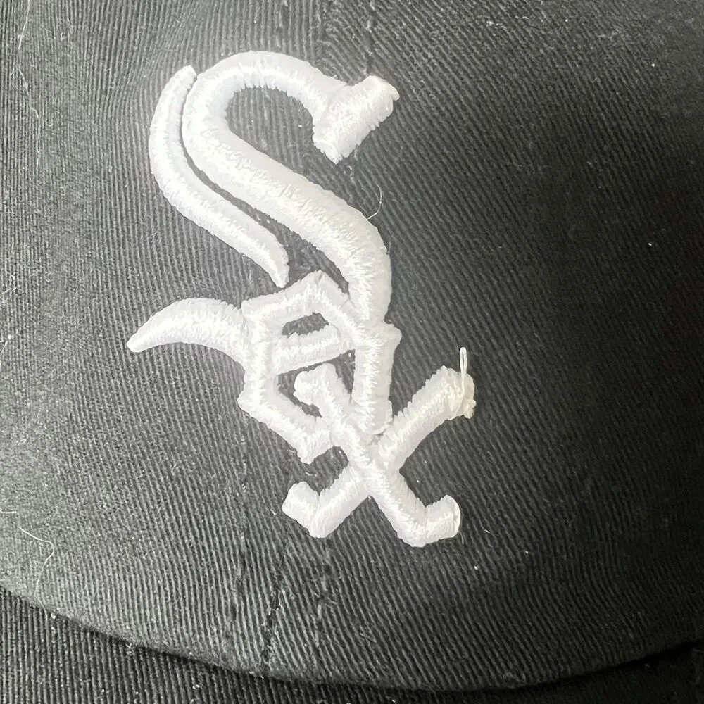 Chicago White Sox '47 Fitted Hat Black Men’s LMBaseball Cap - Picture 3 of 6